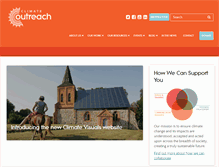 Tablet Screenshot of climateoutreach.org